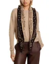 Guest In Residence The Wild Rag Cashmere Scarf In Multi