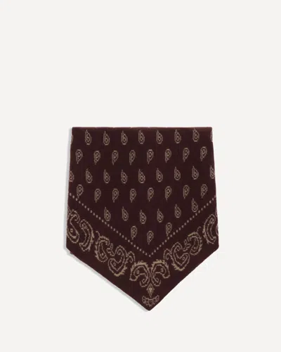 Guest In Residence The Wild Rag Scarf In Brown