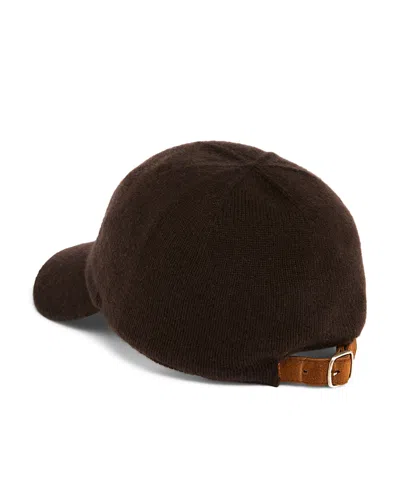 Guest In Residence The Wool & Cashmere Baseball Cap In Red