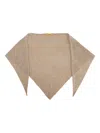 Guest In Residence Triangle Scarf In Neutral