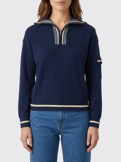 Guest In Residence T-shirt  Woman Color Navy In Blue