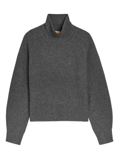 Guest In Residence Turtleneck Sweater In Gray