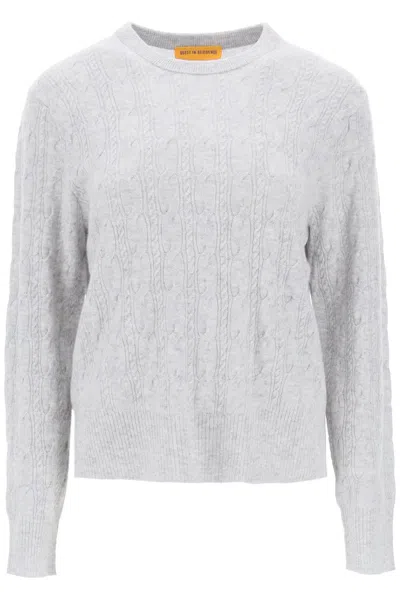 GUEST IN RESIDENCE GUEST IN RESIDENCE TWIN CABLE CASHMERE SWEATER