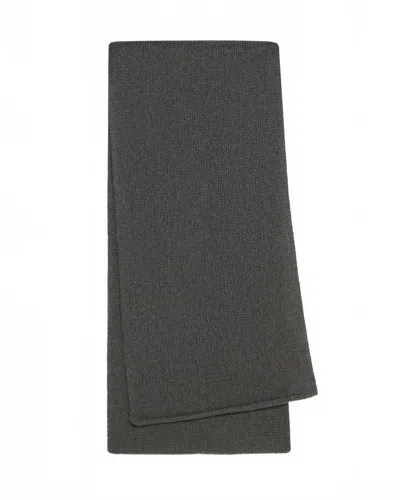 Guest In Residence Unisex The Blanket Scarf In Charcoal In Blue