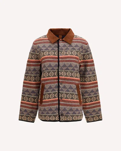 Guest In Residence Western Industry Geometric Jacket In Multi