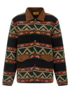 Guest In Residence Western Industry Quilted Wool And Cashmere-blend Jacket In Black