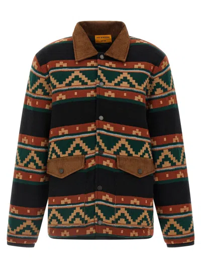 Guest In Residence Western Industry Puffer Jackets Green In Brown