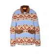 Guest In Residence Western Industry Quilted Wool And Cashmere-blend Jacket In Multi