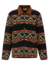 Guest In Residence Western Industry Quilted Wool And Cashmere-blend Jacket In Brown