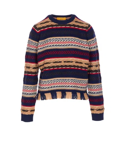 GUEST IN RESIDENCE WESTWERN STRIPED SWEATER