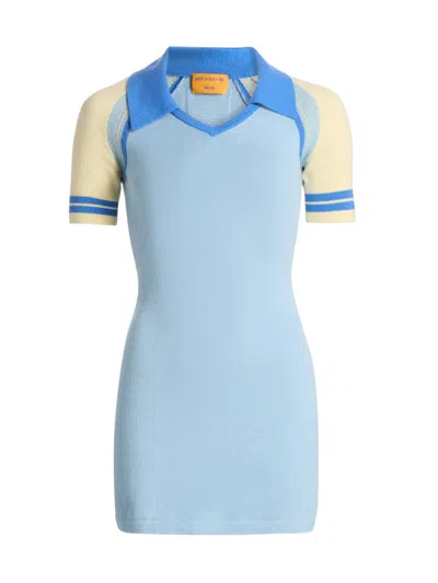 Guest In Residence Ace Polo Mini Dress In Multi
