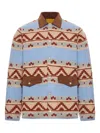 Guest In Residence Women Western Industry Padded Jacket In Blue