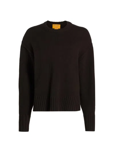 Guest In Residence Cozy Cashmere Crewneck Sweater In Brown