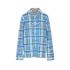 Guest In Residence Women Cashmere Sweater Shirt In Blue