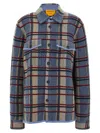 Guest In Residence Plaid Work Shirt In Multi