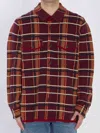 Guest In Residence Plaid Work Shirt In Multi