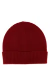 Guest In Residence Ribbed-cuff Cashmere Beanie In Red