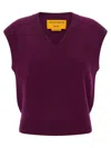 Guest In Residence Ribbed Vest In Multi