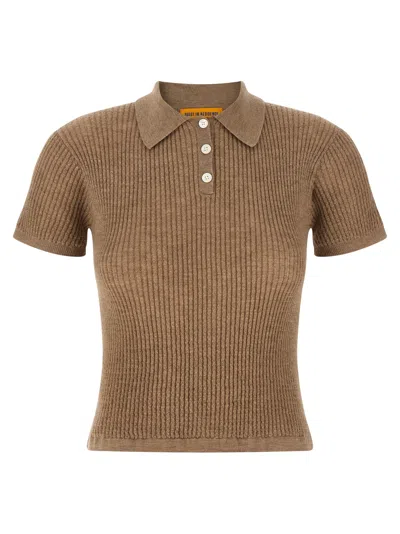GUEST IN RESIDENCE GUEST IN RESIDENCE WOMEN 'SHRUNKEN' POLO SHIRT