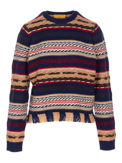GUEST IN RESIDENCE GUEST IN RESIDENCE WOMEN STRIPED CREWNECK SWEATER