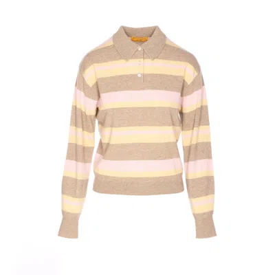 GUEST IN RESIDENCE GUEST IN RESIDENCE WOMEN STRIPED KKNIT POLO