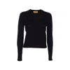 Guest In Residence Shrunken Crewneck Sweater In Cashmere In Black