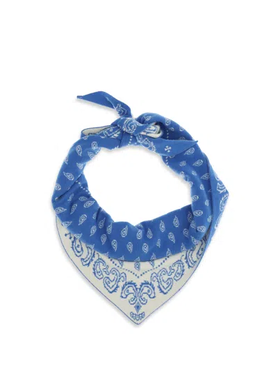 Guest In Residence Women The Wild Rag Scarf In Blue