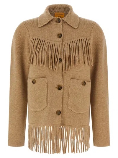 Guest In Residence Women 'western Fringe' Jacket In White