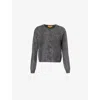 Guest In Residence Grizzly Cashmere Cardigan In Charcoal