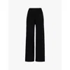 Guest In Residence Stretch Cashmere Tailored Pants In Black