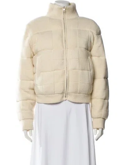 Pre-owned Guest In Residence Wool Jacket In Neutral