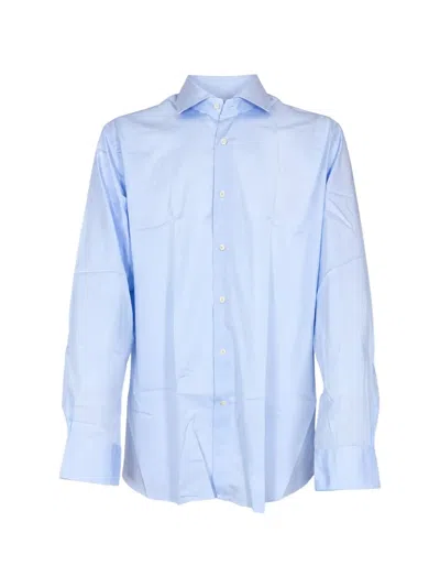 Guglielminotti Long-sleeve Shirt In Blue