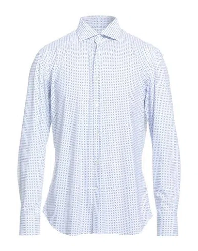 Guglielminotti Man Shirt White Size 16 ½ Polyamide, Elastane