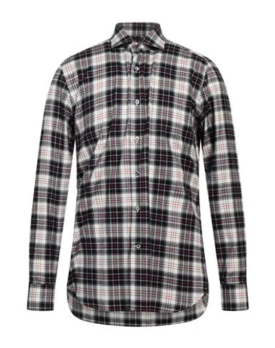 Guglielminotti Man Shirt White Size 17 Cotton