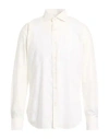 Guglielminotti Man Shirt White Size 17 ½ Cotton, Viscose In White