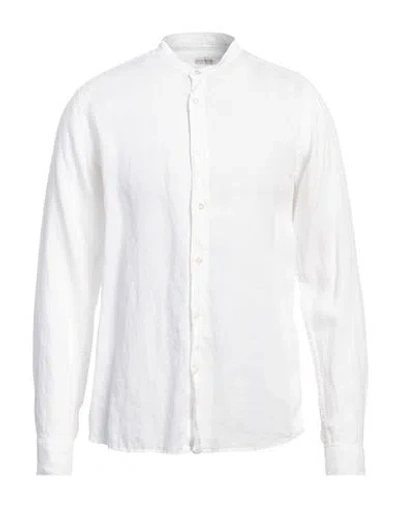 Guglielminotti Man Shirt White Size M Linen