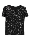 Guglielminotti Sequin-embellishment Top In Black