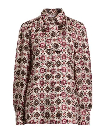 Guglielminotti Woman Shirt Light Pink Size 10 Silk