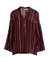 Guglielminotti Woman Top Burgundy Size 8 Viscose, Cupro In Red