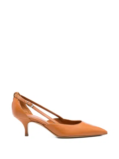Guglielmo Rotta Armonie Buckle-strap Pumps In Brown