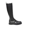 Guglielmo Rotta Black Nappa Boot With Side Elastic