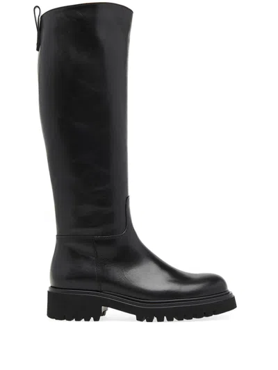 Guglielmo Rotta Piper Black High Boot
