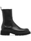 GUGLIELMO ROTTA GUGLIELMO ROTTA WALTON LEATHER COMBAT BOOTS