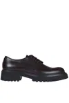 Guglielmo Rotta Palma Black Lace Up In Dark Brown