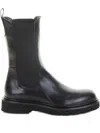 Guglielmo Rotta Elastic-panels Leather Chelsea Boots In Black
