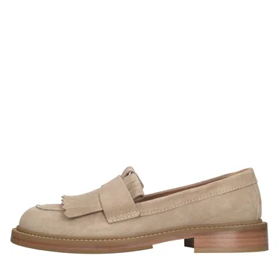 Guglielmo Rotta Flat Shoes In Neutral