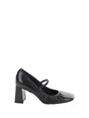 Guglielmo Rotta 70mm Leather Block-heel Pumps In Black