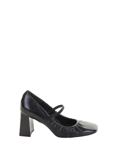 GUGLIELMO ROTTA GUGLIELMO ROTTA GUGLIELMO ROTTA BLACK NAPPA LEATHER PUMPS