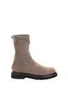 Guglielmo Rotta Krisalyn Suede Ankle Boots In Neutral