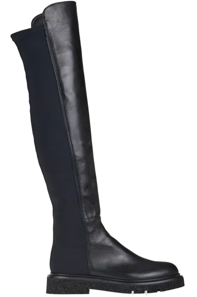 Guglielmo Rotta Kieran Knee Boots In Black